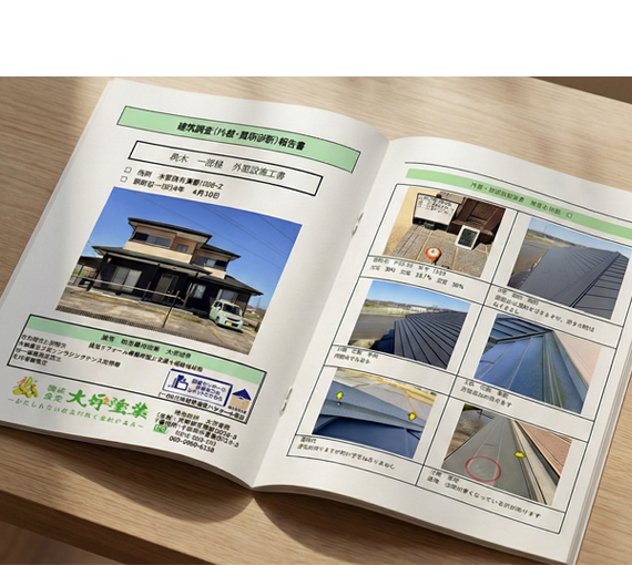 木更津市の外壁塗装は診断で決まる！大坪塗装の報告書のこだわりとは？